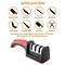 Knife Sharpener 3 Stage Steel Diamond Ceramic Coated Kitchen Sharpening Tool